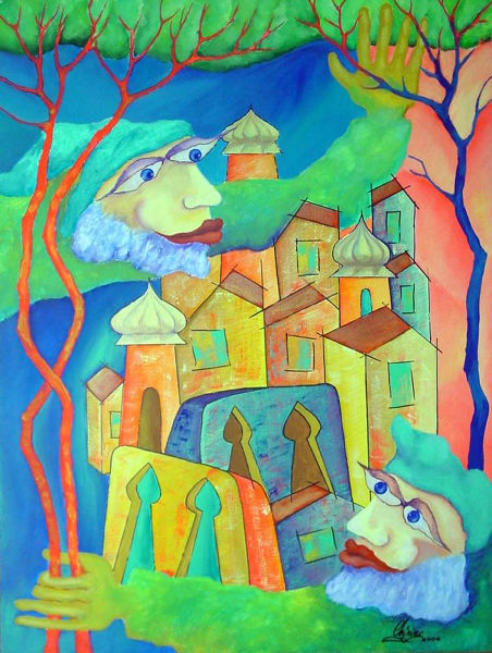 art-paintings-abstract_paintings-fairytale-snurf