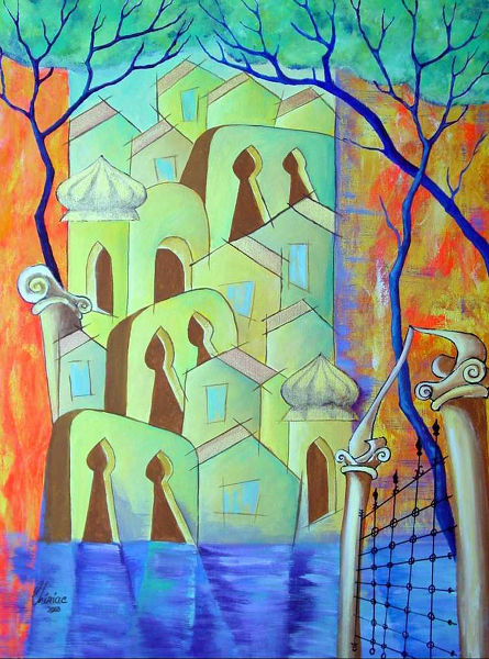 art-paintings-abstract_paintings-fairytale-column