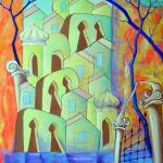 art-paintings-abstract_paintings-fairytale-column