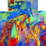 art-paintings-abstract_paintings-horses-horses