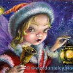 art-paintings-artcards-children-portrait-surreal-fairy-girl-christmas