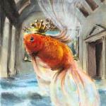 art-paintings-miniature-surrealism-fish-goldfish
