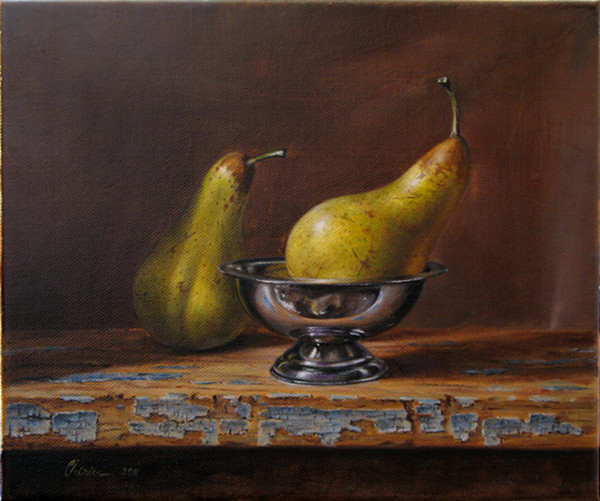 still_life-realism-fine_art-oil_painting-classical-pears