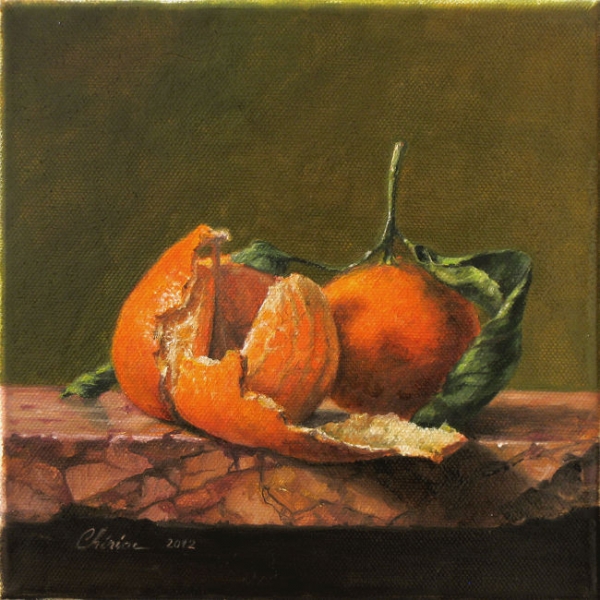 still_life-realism-fine_art-oil_painting-tangerine