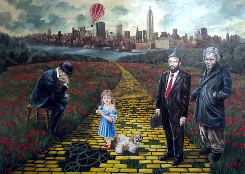 surreal-oil_painting-famous_artists-wizard-oz-new_york