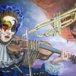 surreal-oil_painting-famous_artists-fantastic_realism-musical_instrumentes