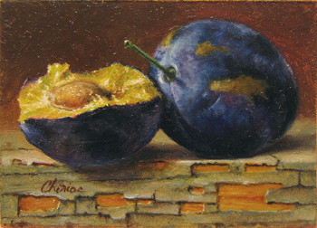 artcard-art-aceo-paintings-fruit-realism-plums-old_painted_wood
