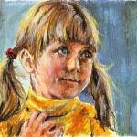 art-paintings-artcards-children-portrait-girl