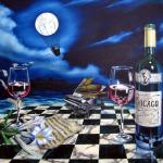 Chicago, surreal landscape and still life, fantastic realism