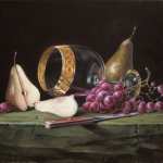 fine_art-still_life-oil_painting-wine_and_fruit