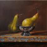 still_life-realism-fine_art-oil_painting-classical-pears