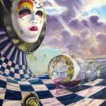 surreal-oil_painting-famous_artists-facade-masquerade-gold